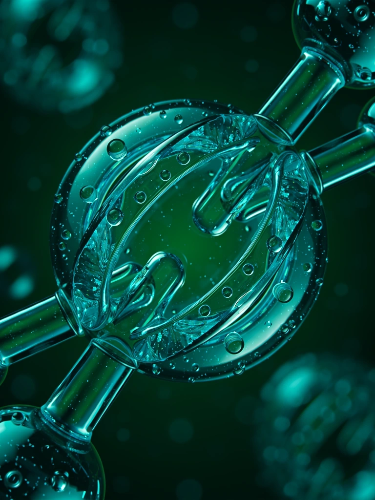 Molecular visualization of hyaluronic structures